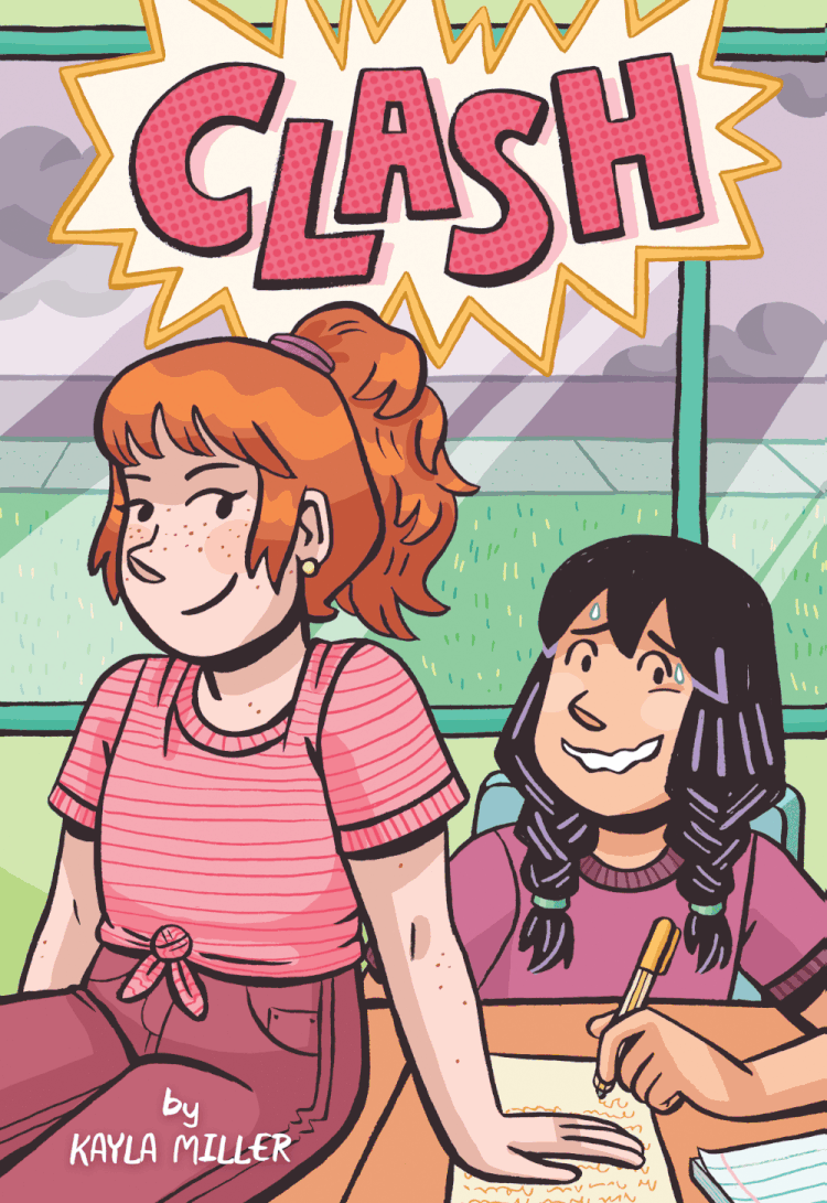 Graphic Novel Review: Clash (Click #4) by Kayla Miller & more great reads!