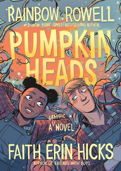 Graphic Novel Review & Giveaway! Pumpkinheads by Rainbow Rowell & Faith Erin Hicks