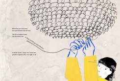Page from A Life Made By Hand: The Story of Ruth Asawa via Andrea D'Aquino's site